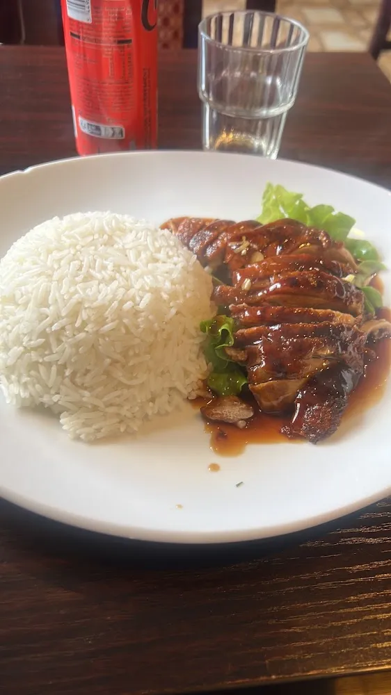 Roast Duck with Rice